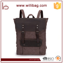 Factory Wholesale Korean Style Canvas College Bags Backpacks